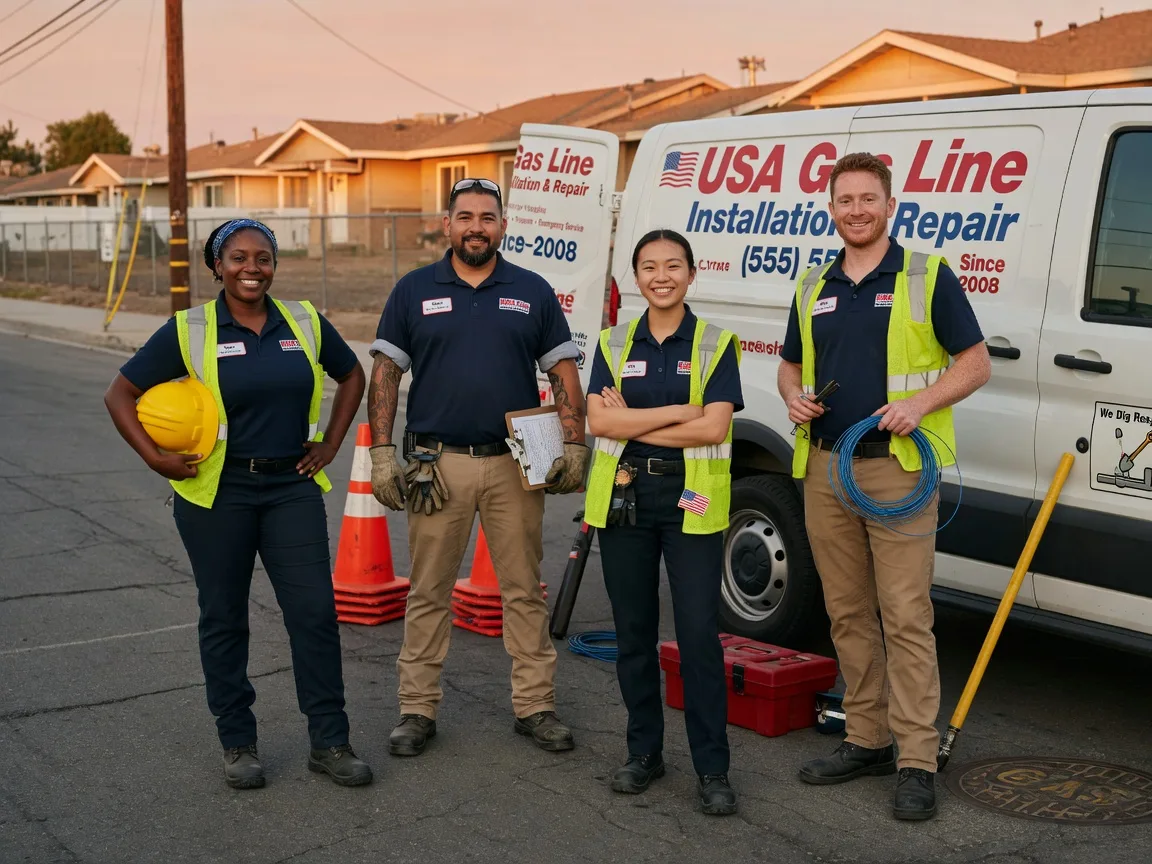 Gas Line Installation company in Lyles, TN